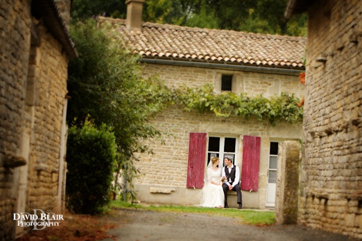 Rustic French countryside wedding
