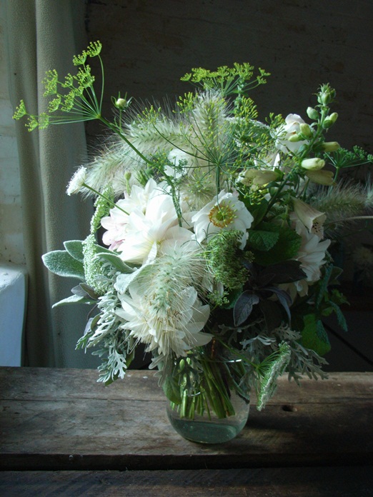 country garden seasonal wedding flowers with grasses