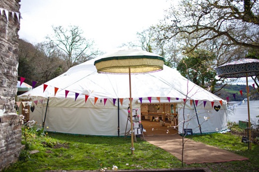 Hooe's Yurts wedding yurts Devon Hooe's Yurts wedding yurts Devon