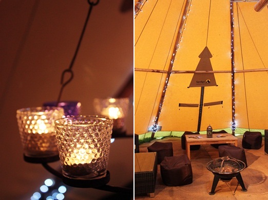 Tipi chillout tent