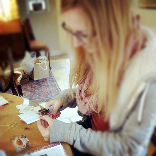 Making up business cards Making up business cards