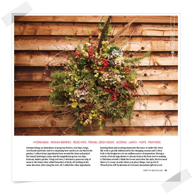 Amanda Davy Flowers wreath