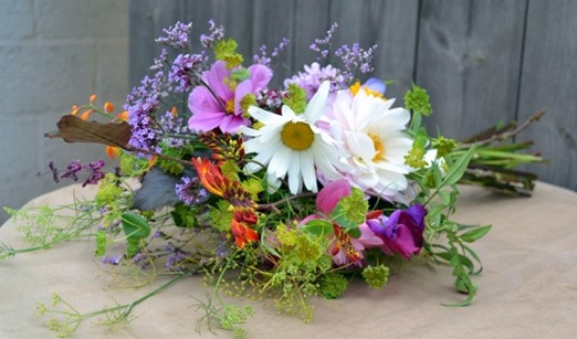 Seasonal summer bouquet
