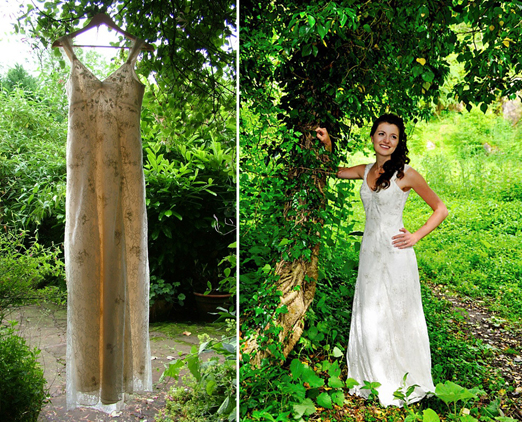 Lace wedding dress