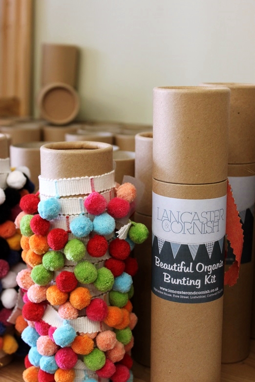 Organic bunting kits from Lancaster & Cornish