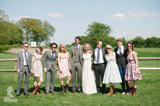 Emma and Matt's pretty May wedding in a field with giant tipis, fete inspired games and a vegetarian feast – photography http://www.photography.hannahbeatrice.co.uk/ 