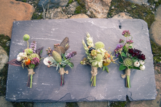 Wild and seasonal buttonholes