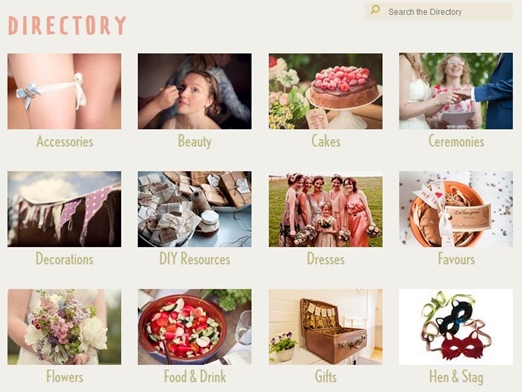The Natural Wedding Company directory