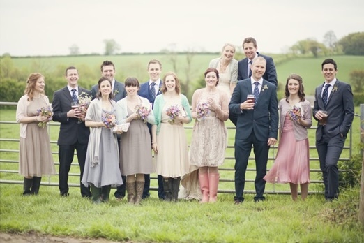 Caroline and Gareth’s homemade farm wedding – photography http://www.milestones-photography.co.uk/ 