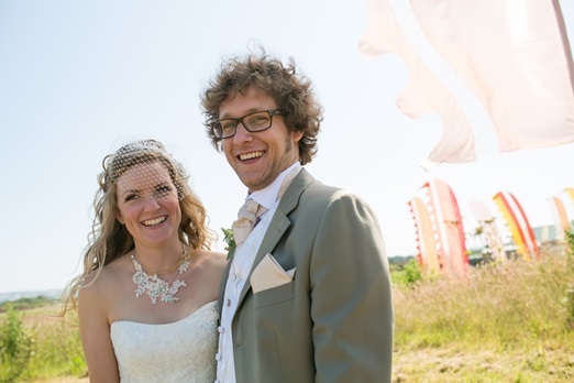 Emma and Chris’ outdoor festival wedding – photography http://www.rebeccaroundhill.co.uk/ 