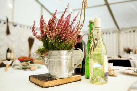 Table centres of heather and vintage books – photography http://www.philevansphoto.co.uk/ Table centres of heather and vintage books – photography http://www.philevansphoto.co.uk/