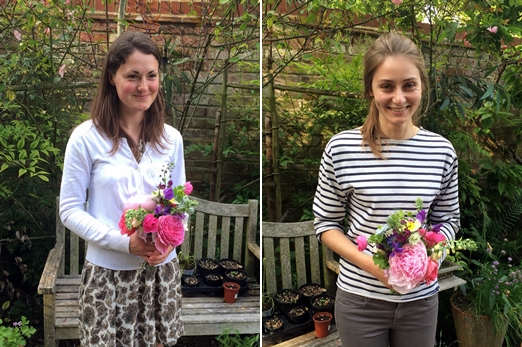 TNWC Real Brides: Ellie's trip to her florists garden to pick out her seasonal blooms for her late spring wedding