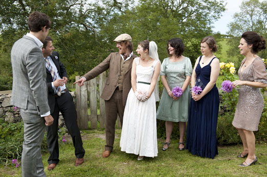 Bridget and Jeremy’s laidback Irish wedding with a vintage wedding dress, homegrown flowers and inspiring homemade décor – photography www.kristinaeixenberger.com 
