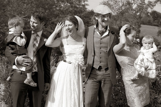 Bridget and Jeremy’s laidback Irish wedding with a vintage wedding dress, homegrown flowers and inspiring homemade décor – photography www.kristinaeixenberger.com 