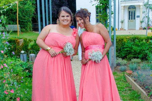 Pink bridesmaid dresses - Photography by http://tvcrphotography.weebly.com/