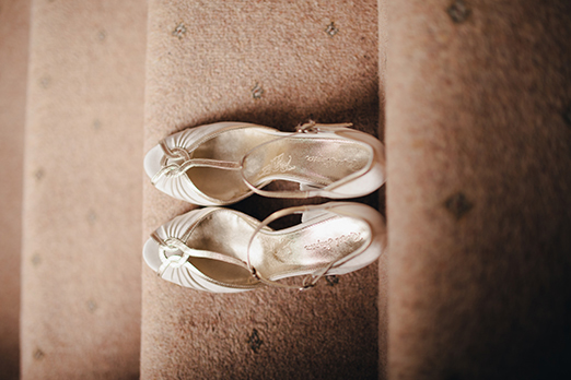 Rachel Simpson T-bar peep toe wedding shoe – photography http://www.bohemianweddings.co.uk/