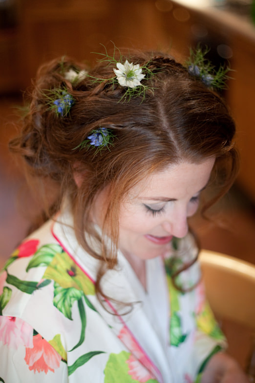 Favourite Natural Wedding Styles: Romantic Plaits and Curls