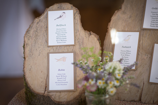 Woodland bird table plan // Photography Belinda McCarthy // The Natural Wedding Company
