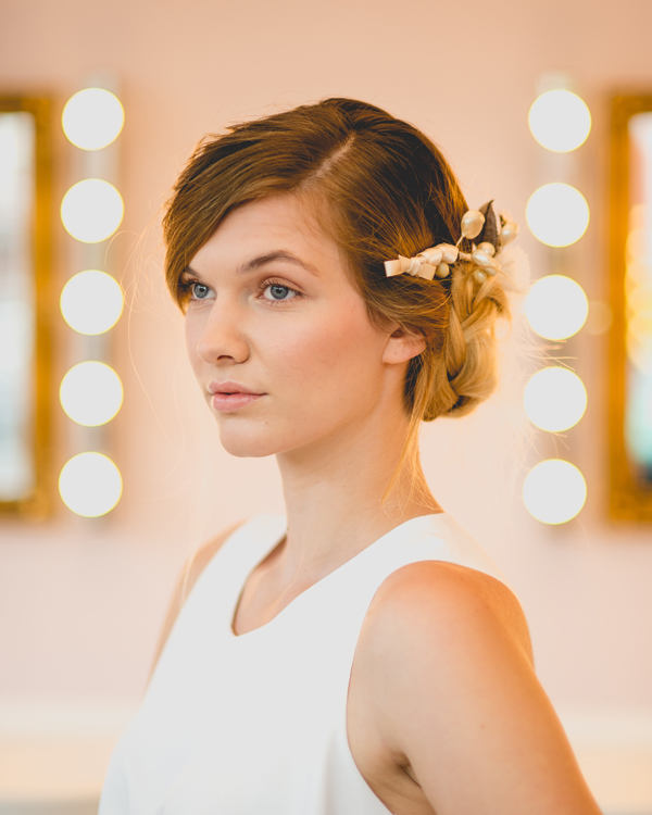 How to create natural boho wedding hair // Bethany Jane Davies // Silver Sixpence in her Shoe // The Natural Wedding Company