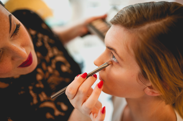 How to get natural boho wedding make-up // Bethany Jane Davies // The Natural Wedding Company