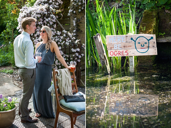 Hanna and Guy's storybook inspired spring garden wedding with a marching band and humanist blessing beneath a tree // Images for Life // The Natural Wedding Company