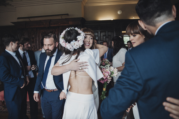 Hannah & Gregg's modern folk wedding at an English manor house // Oxi Photography // The Natural Wedding Company