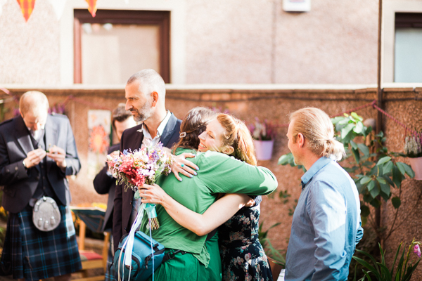 Hazel and Dan's backyard family wedding with child-friendly entertainment and colourful, DIY details // Solen Photography // The Natural Wedding Company