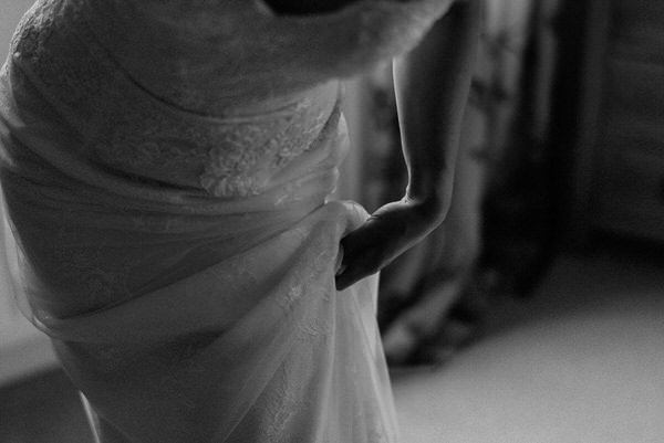 Lusan Mandongus wedding dress // Scuffins Photography // The Natural Wedding Company
