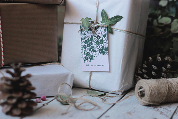 Free printable Christmas gift tags in six beautiful designs - natural rustic Christmas // The Natural Wedding Company