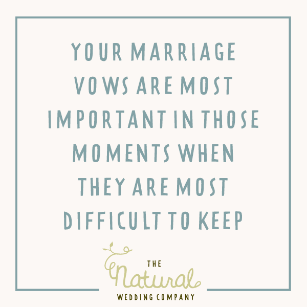 Wedding quote // Create an Awesome Ceremony // The Natural Wedding Company