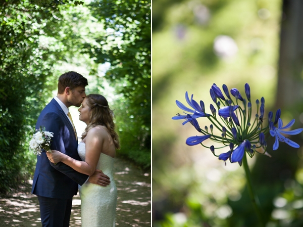 Kim and John's fun garden party wedding on the Isle of Wight with an outdoor ceremony and a Bride vs Groom game of rounders // Taylor Wolf Photography // The Natural Wedding Company
