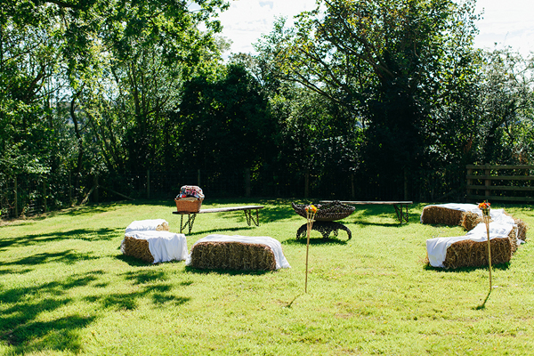 Fire pit at wedding // Bohemian Weddings // The Natural Wedding Company