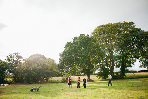 Outdoor wedding games // Bohemian Weddings // The Natural Wedding Company