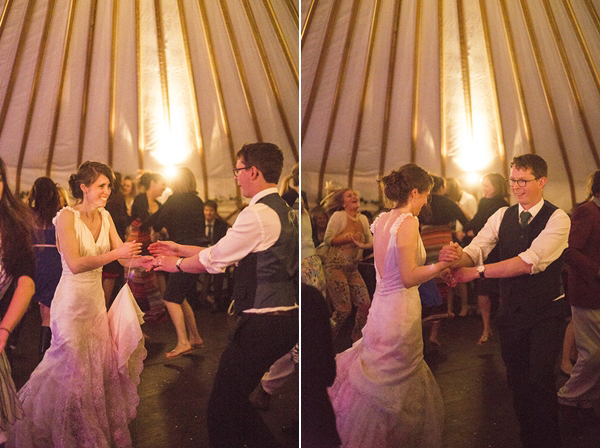 Bride and groom dancing // Jennie Hill Photography // The Natural Wedding Company