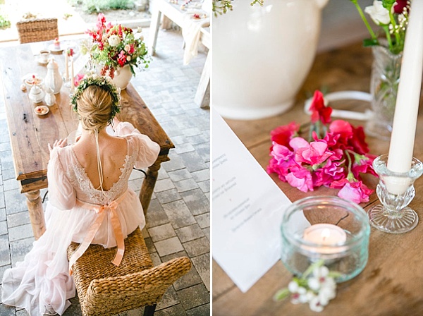 Romantic vintage wedding inspiration details // Mademoiselle Fee // The Natural Wedding Company