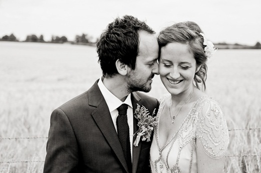 Favourite Special Wedding Moments: A Portrait of a Tender Moment between Bride and Groom