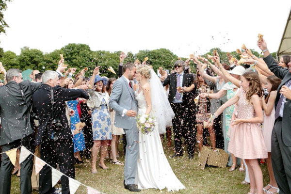 Favourite Special Wedding Moments: Surrounded by Family, Friends and Confetti