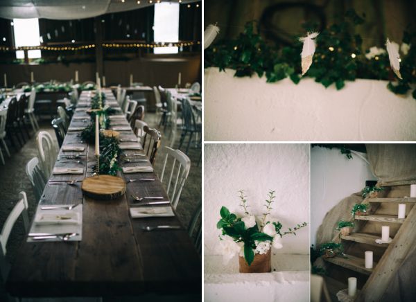 Natural Wedding Spaces: Green, White and Gold Touches for a Spring Wedding