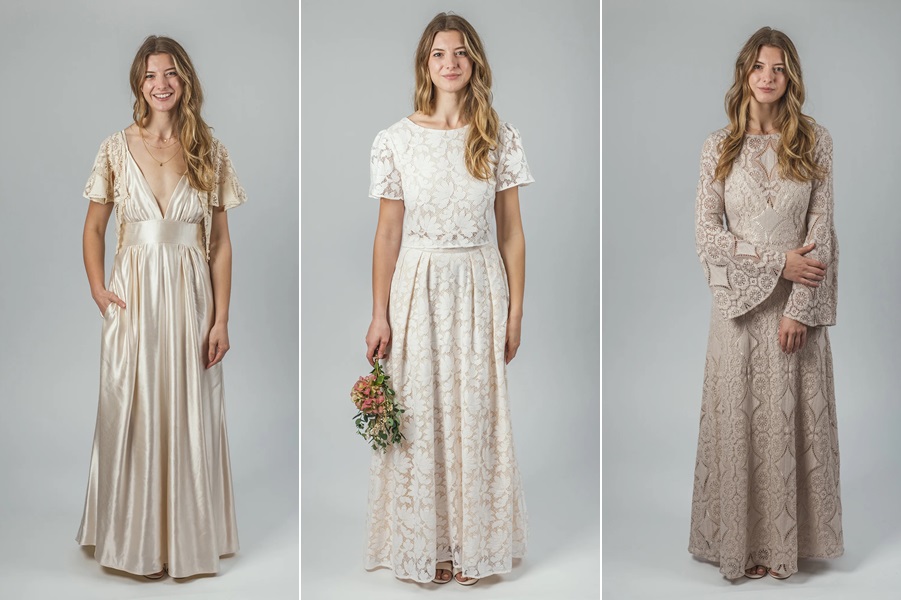 Sister Organics sustainable wedding dress collection